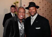 Sam Moore and producer Jimmy Jam at the Lili Claire Foundation 10th Annual benefit dinner and Auction.