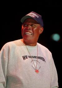 Sam Moore at the Rock To The Rescue Concert to benefit the victims of 9/11.