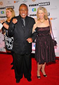 Sam Moore and Guest at the Muhammad Ali's Celebrity Fight Night XIV.
