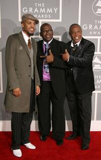 Van Hunt, producer Randy Jackson and Sam Moore at the Lili Claire Foundation 10th Annual benefit dinner and Auction.