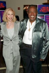 Joyce and husband Sam Moore at the New York premiere of "Only The Strong Survive."