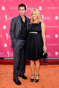 Guest and Poppy Montgomery at the 43rd annual Academy Of Country Music Awards.