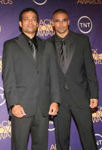 Mario Van Peebles and Shemar Moore at the 2006 Black Movie Awards.