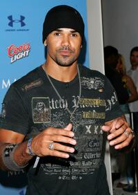 Shemar Moore at the Maxims Pre-Super Bowl XLI Party.
