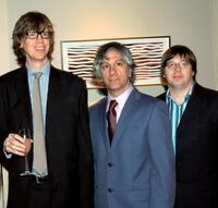 Thurston Moore, Lee Ranaldo and Steve Shelley at the Lower Manhattan Cultural Council's Downtown Dinner and Silent Art Auction.