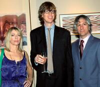 Kim Gordon, Thurston Moore and Lee Ranaldo at the Lower Manhattan Cultural Council's Downtown Dinner and Silent Art Auction.
