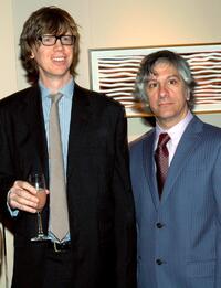 Thurston Moore and Lee Ranaldo at the Lower Manhattan Cultural Council's Downtown Dinner and Silent Art Auction.