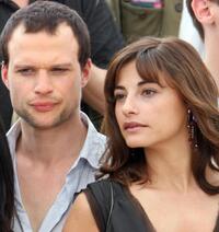 Axel Kiener and Julie Bataille at the photocall of "Paris Je T'Aime" during the 59th edition of the International Cannes Film Festival.