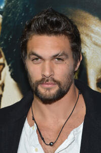 Jason Momoa at the New York premiere of "Bullet To The Head."