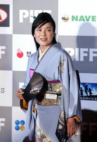 Kaori Momoi at the opening ceremony of the Pusan International Film Festival.