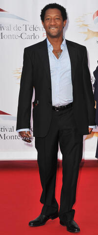 Edouard Montoute at the opening night of 51st Monte Carlo TV Festival in Monaco.