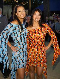 Carri Ann Inaba and Diane Mizota at the premiere of "Austin Powers in Goldmember."