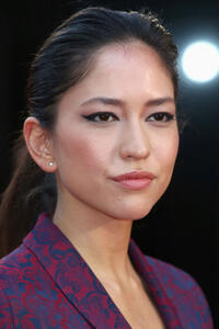 Sonoya Mizuno at the "La La Land" screening during the 60th BFI London Film Festival.