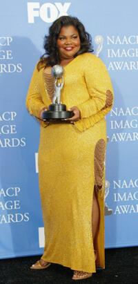 Mo'nique at the 35th Annual NAACP Image Awards.