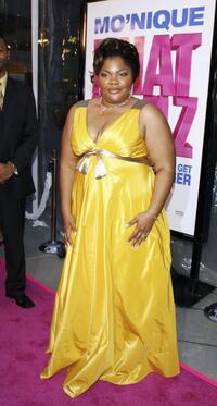Mo'nique at the premiere of "Phat Girlz."