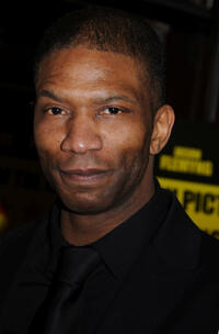 Mark Monero at the London premiere of "Wild Bill."