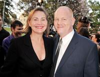 Cherry Jones and Glenn Morshower at the screening of the season finale for Fox's "24."