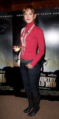 Hattie Morahan at the VIP screening of "No Country For Old Men."
