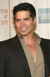 Esai Morales at the Tribeca Film Festival screening of "Raising Helen".