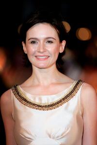 Emily Mortimer at the World Premiere of "Goal."