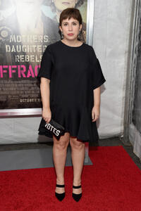 Writer Abi Morgan at the New York premiere of "Suffragette."