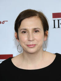Screenwriter Abi Morgan at the New York premiere of "The Iron Lady."