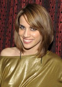 Natalie Morales at the after party of the screening of "The Young Victoria."