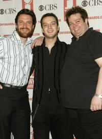 Raul Esparza, Euan Morton and Bobby Pierce at the 2004 Tony Awards Nominees Press Reception.