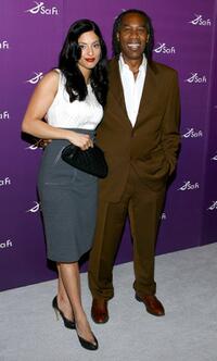 Erica Cerra and Joe Morton at the Sci Fi Channel 2008 Upfront Party.