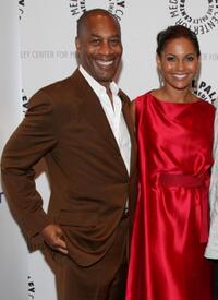 Joe Morton and Salli Richardson-Whitfield at the screening of "Eureka."