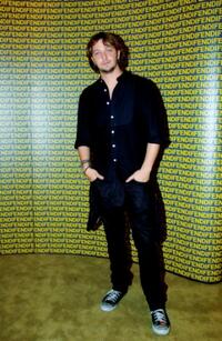 Silvio Muccino at the New Cinema Network party.