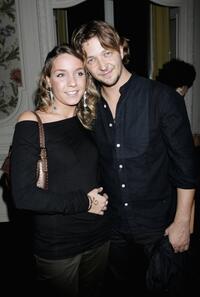 Silvio Muccino and Guest at the New Cinema Network party.