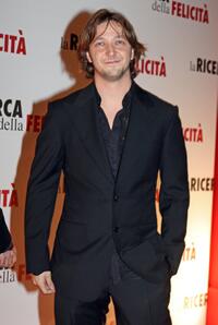 Silvio Muccino at the premiere of "The Pursuit of Happyness."