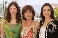Maria Alche, Mercedes Moran and Maria Alche at the photocall of "La Nina Santa" during the 57th Annual Cannes Film Festival.