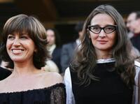 Mercedes Moran and Lucrecia Martel at the official projection of "La Nina Santa" during the Cannes Film Festival.