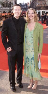 Nick Moran and his girlfriend at the BAFTA Awards.