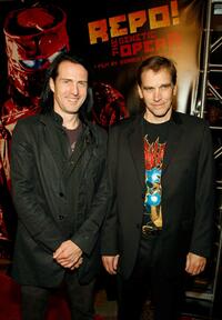 Nivek Ogre and Bill Moseley at the special screening of "Repo The Genetic Opera."