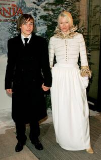 William Moseley and Tilda Swinton at the Royal Film Performance and world premiere of "The Chronicles Of Narnia."