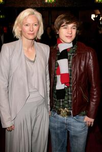Tilda Swinton and William Moseley at the British Independent Film Awards.