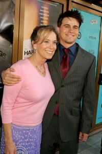 Nancy Morgan and Jason Ritter at the premiere of "Happy Endings" during the Los Angeles Film Festival.