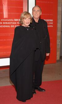 Jeanne Moreau and Bruno Ganz at the 54th San Sebastian Film Festival.