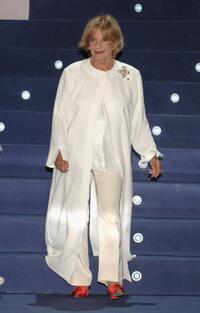 Jeanne Moreau at the Ceremony of 54th San Sebastian Film Festival.