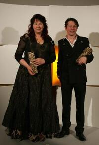 Yolande Moreau and Mathieu Amalric at the 30th Nuit des Cesar.