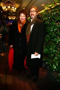 Yolande Moreau and Director Martin Provost at the Cristal Awards for Art and Culture.