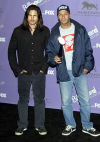 Brad Wilk and Tom Morello at the 2003 Billboard Music Awards.