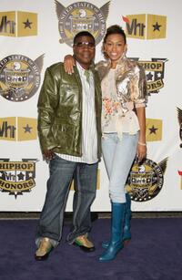 Tracy Morgan and Guest at the 2008 VH1 Hip Hop Honors.