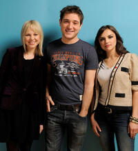 Adelaide Clemens, Trevor Morgan and Rachael Leigh Cook at the 2011 Sundance Film Festival.