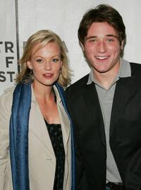 Samantha Mathis and Trevor Morgan at the premiere of "Local Color" during the 5th Annual Tribeca Film Festival.