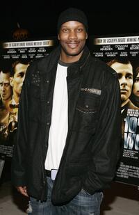 Dwayne Adway at the premiere of "10th and Wolf."