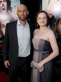 David L. Bushell and Elisabeth Moss at the California premiere of "Get Him to the Greek."